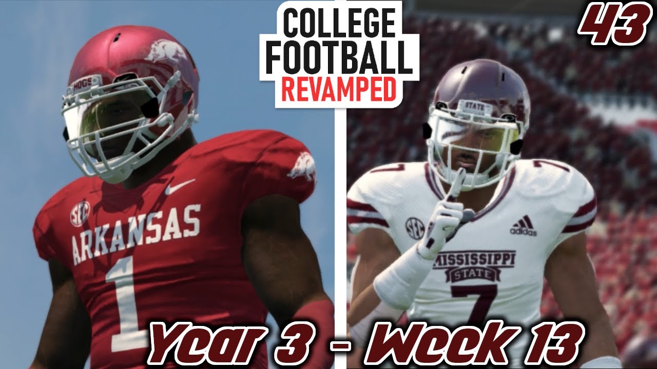 College Football Revamped Mississippi State Dynasty | Year 3 - Week 13 ...