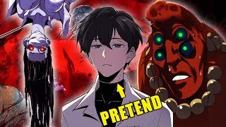 He has to Pretend he doesn't See the Monsters to Stay Alive! - Manhwa Recap