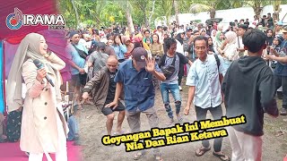 Nia Dirgha Tertawa Lepas Melihat kelihaian Bapak2 yang Joget Di Depan Panggung | Irama Dopang 2024