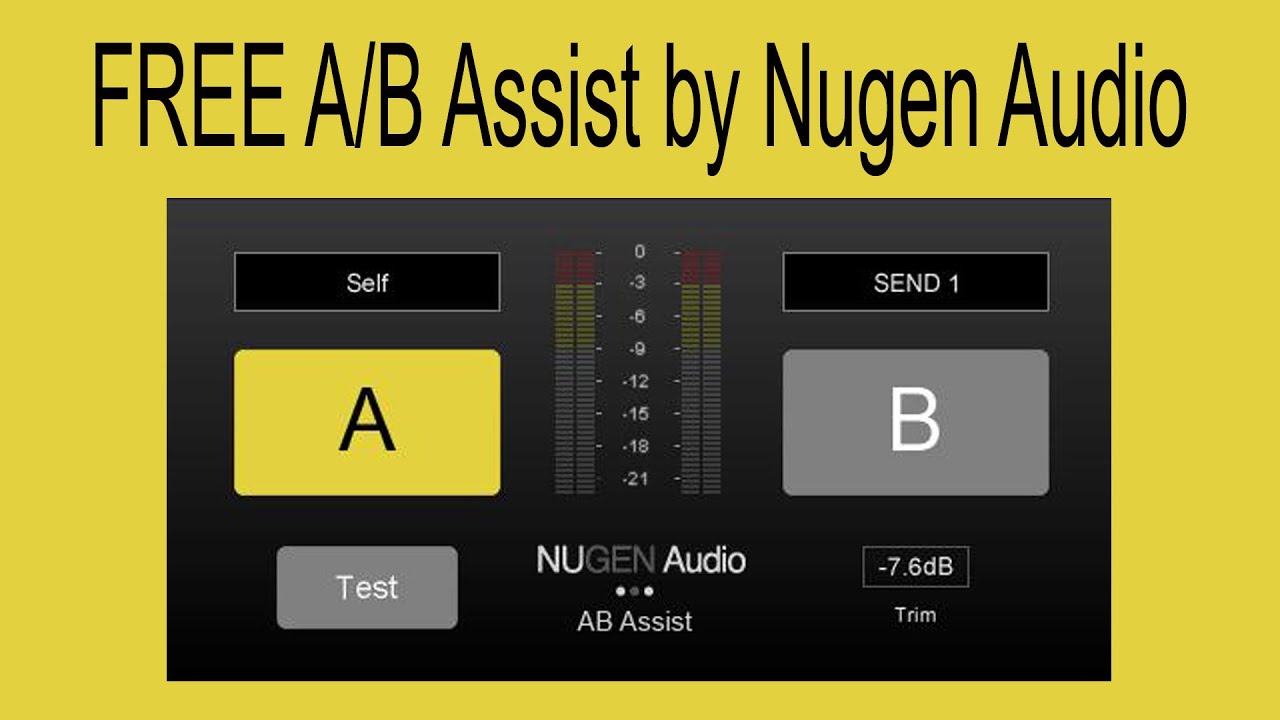 FREE FOR LIMITED TIME A/B Assist By Nugen Audio - YouTube