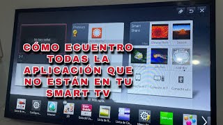 SMART TV LG NO TIENE APLICACIÓN PROBLEMA RESUELTO