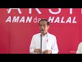 Keterangan Pers Presiden Jokowi saat Tinjau Vaksinasi di Sidoarjo, Senin (22/3)