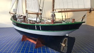 Building the Dana Fishing Boat from Billing Boats