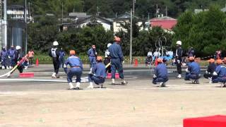 富士宮市消防団 第33回 静岡県消防操法大会 ポンプ車操法の部