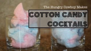 'The Hungry Cowboy' Makes Cocktails out of Cotton Candy!