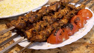 Classic Chicken Kabob (Joojeh Kabob) - Cooking with Yousef