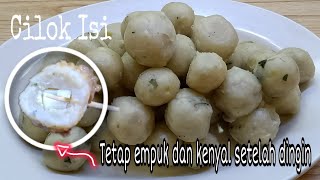 Cilok Isi l Rahasia Cilok Tetap Empuk dan Kenyal Walaupun Sudah Dingin