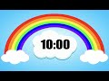 10 Minute Rainbow Timer