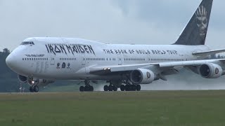 ILA 2016 | Amazing IRON MAIDEN Boeing 747 Take off and Flyby at ILA Berlin Air Show 2016