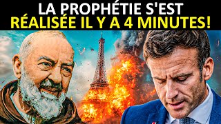 ATTENTION : La prophétie de Padre Pio pour la France a commencé ! C'est TERRIBLE !