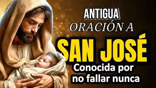 Poderosa Oración a San José para alcanzar una petición. ANTIGUA ORACIÓN DE NUNCA FALLA #sanjose