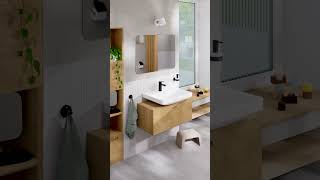 GROHE Cubeo makes creating a harmonious and modern bathroom environment effortless. #shorts  #grohe