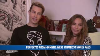 Perfektes Promi Dinner: Florian Wess schmeißt Honey raus