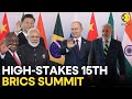 BRICS Summit 2023 Day 2 LIVE: BRICS heads of state arrive for Photo-op, make statements | WION LIVE