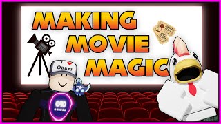 We make AWESOME movies in My Movie, Roblox