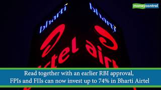 Government allows 100% FDI in Bharti Airtel