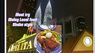 Malaysia street food || Local Malay food || nasi Kandar || nasi Lamak || street