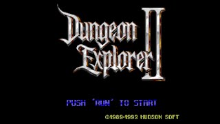 DUNGEON EXPLORER II ダンジョンエクスプローラII. [PCEngine Super CD-ROM - Hudson Soft]. (1993). Full Fighter Play