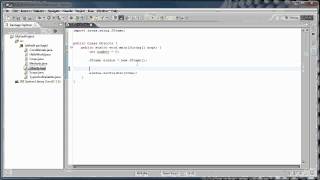 Java Programming: 8 - Using Objects, creating a window
