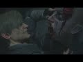 leon meets mr.x tyrant resident evil 2 remake gameplay