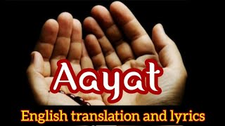 AAYAT - Arjit Singh,  Song with lyrics & English translation by Imtiyaz Talkhani, Bajirao Mastani