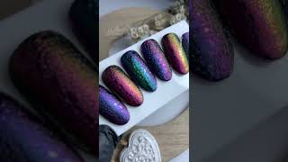 Błyszczące paznokcie #blingnails #nail #nails #viral #nailart #nailsart #blacknails #blingnails