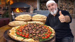 Wood Fire Cooking 🔥 Grilled Liver & Bread