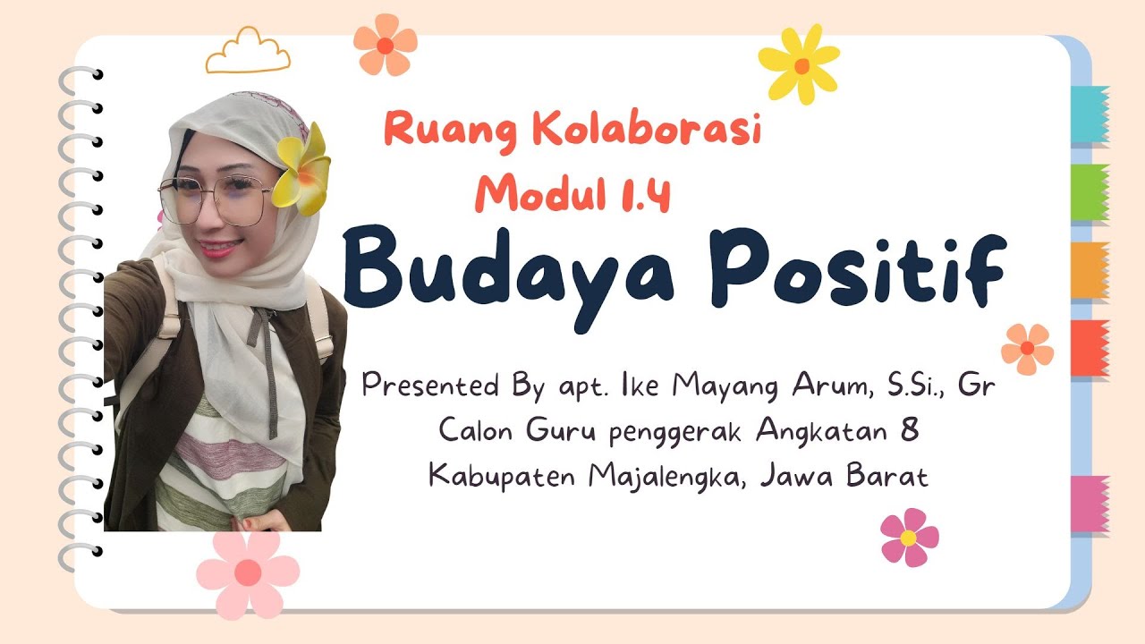 RUANG KOLABORASI MODUL 1. 4 BUDAYA POSITIF - YouTube