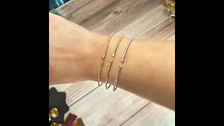 Twisted Silver Cuff Bracelets