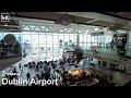 Dublin Airport 4K - Walking Tour - Exploring Irish Airport (60fps)