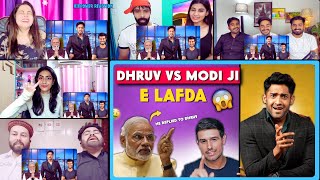 PM MODI REPLIED TO DHRUV RATHEE! | NEW E LAFDA! THUGESH  MIX REACTION !!