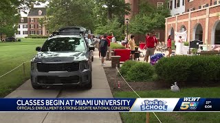 Miami University welcomes 4,000 freshmen as classes kick off