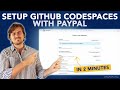 How to Setup GitHub Codespaces with PayPal Checkout