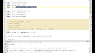 Android Mobile Development - Lecture 16 - Using the aChart Engine