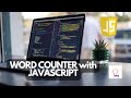 Word Counter Using JavaScript | JavaScript Project