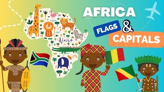 3. AFRICA - Countries, Flags & Capital Cities - countries of the world