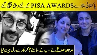 Adnan Siddiqui singing song in Dubai | Pakistani Celeb at Pisa 2020 Awards | Desi Tv
