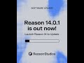 Reason 14.0.1 update is out now!
