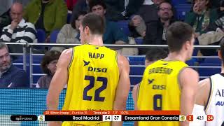 【西甲籃常規賽🇪🇸🏀-精華片段】2023-12-10 格蘭卡納里亞 71:97 皇家馬德里 | Gran Canaria 71:97 Real Madrid