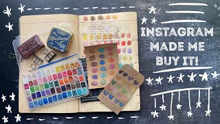 Instagram Watercolor Palette Review