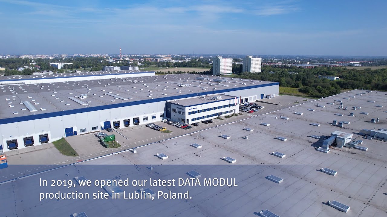 DATA MODUL Lublin Production Site - YouTube