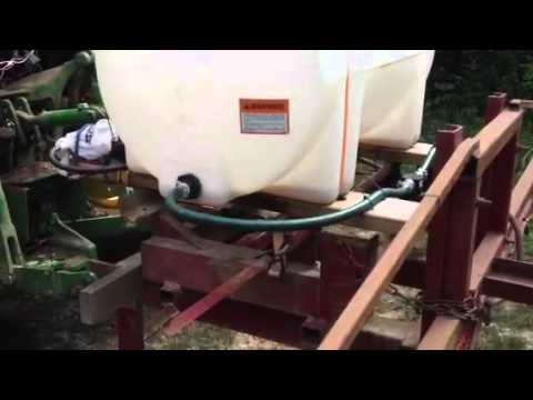 Home made 36ft spray rig. Home made 36ft spray rig.