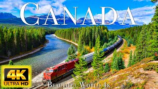Canada 4K Nature Relaxation Film - Meditation Relaxing Music - Amazing Nature