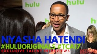 Nyasha Hatendi interviewed at Hulu Original Series Winter TCA Talent Event #TCA17