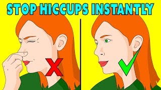 How to naturally get rid of hiccups after 4 minutes! - diaphragm massage