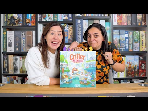 Critter Kitchen: A First Look and Comparison to the Flamecraft Board Game Preview