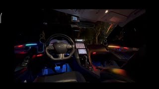 RGB Symphony In-Car Ambient Light LED Acrylic Rail Fiber Optic review