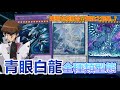 遊戲王神卡「青眼白龍」的全部種類有哪些？兩隻白龍也能融合？海馬的愛究竟是哪一隻呢！ | 余渣