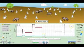 Natural selection. PhET Simulation