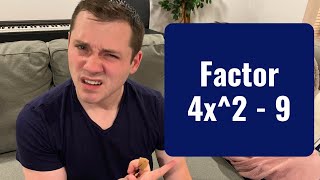 Factor 4x^2 - 9